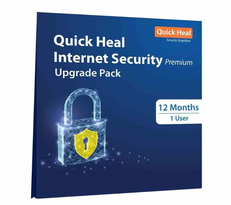 Quick Heal Internet Security Renewal Pack 1 User 1 Year